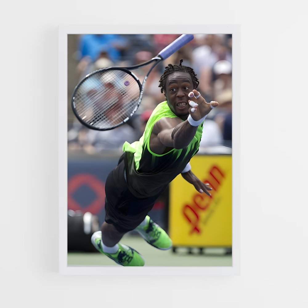 Poster Le Retour de Gaël – affiche Tennis (vue 3)